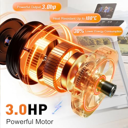 Image of Treadmill Motor with Flywheel, M-405560 130V 3.0HP DC 2238W, Treadmill DC Drive Motor Replacement forNordicTrack C 990 /C 900 I forProForm Performance 800I /THINELINE PRODESK /Power 795