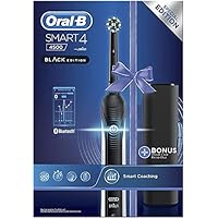 Oral-B Spazzolino Elettrico Ricaricabile Smart 4 4500, Sensore di Pressione Luminoso, Batteria a...