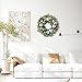 LOKEISNA 19” Eucalyptus Wreath, White Pumpkin Door Wreaths for Front Door Outside & Inside, Green Wreaths for Front Door Wreaths for All Seasons, Artificial Front Door Wreath for Autumn,Thanksgiving