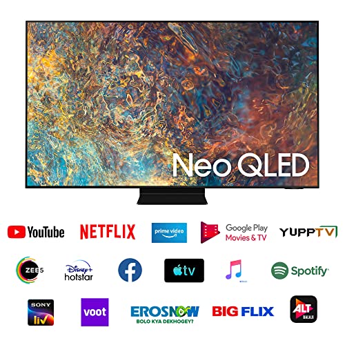 Image of Samsung 163 cm (65 inches) 4K Ultra HD Smart QLED TV QA65QN90AAKLXL (Black)