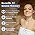 ALEKO Barrel Sauna | Personal Dry Wet Steam Sauna | Indoor Outdoor |White Finland Pine w/Front Porch Canopy | 3-5 Person Sauna | UL Certified 4.5 kW Harvia Heater | SB5PINECP