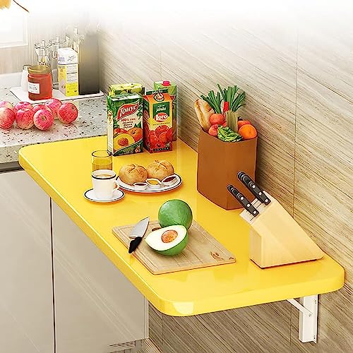 Bureau mural flottant pliable pour petits espaces avec table rabattable