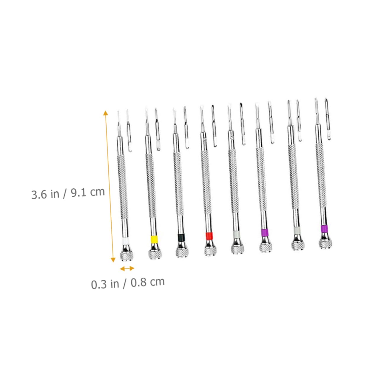 Gadpiparty 16 Set Cacciavite Cricchetto Elettrico Cacciaviti Chiave Elettronico Autista Acciaio