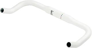 Cinelli Lola - Manillar de bicicleta (31,8/38 cm), color blanco