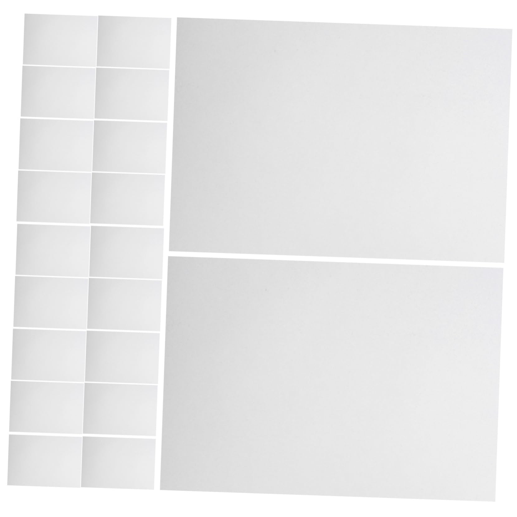 Homoyoyo 100 Blatt Weißes Zeichenpapier für Architekten und Künstler Papier zum Zeichnen und Skizzieren Tragbar Reißfest