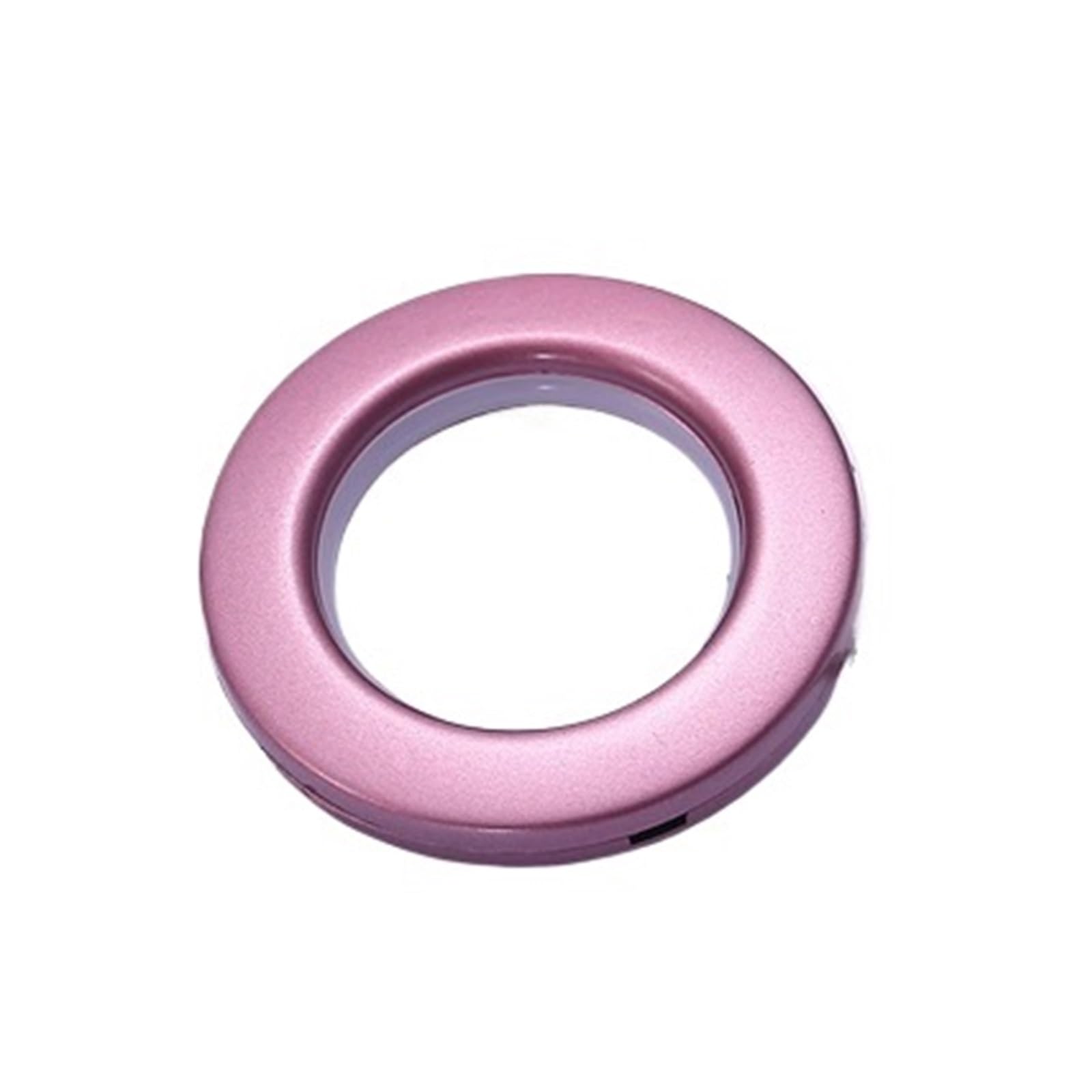 80 Pairs Plastic Curtain Grommet Rings Mute Hanging for Bathroom Living Room
