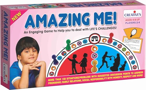 Image of Creative's Amazing Me | Learning & Educational Games | Kid's Communication | Social Skills Board Games for Kids | Emotional Intelligence | Speech Therapy Games for Ages 6 & up