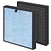 AP303 AP304 Replacement H14 HEPA Filters Compatible with DAYETTE ＆ FRESHDEW AP303/304 Air Purifier, 2 Pack (Smoke Wildfire Filter)