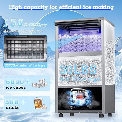 Commercial ice maker machine