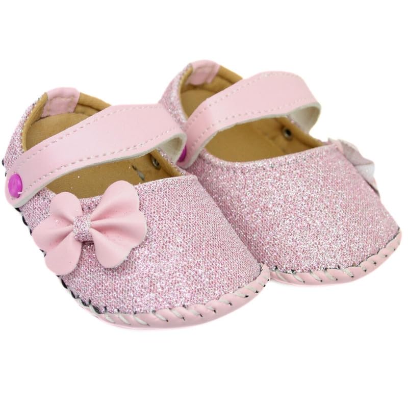 Neska Moda 6 To 12 Months Baby Girls Synthetic Leather Sling Back Belly Sandal/Booties (Baby Pink)-BT2318 (B0D25D8F28) Amazon Price History, Amazon Price Tracker