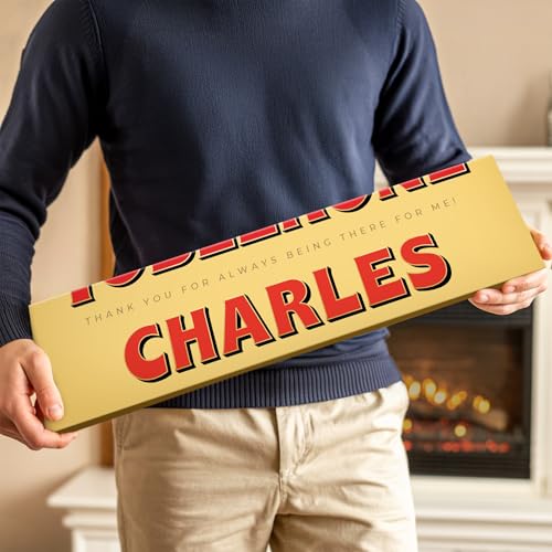 XXL Schokolade Personalisiert mit Name - 3.6 KG Personalisiertes Riesen...