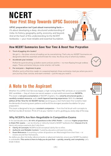 Image of Oswaal NCERT One for All Book For UPSC and State PSCs History, Geography, General Science, Indian Polity and Indian Economy (Set of 5 Books) Old and New NCERT Edition, Edition
