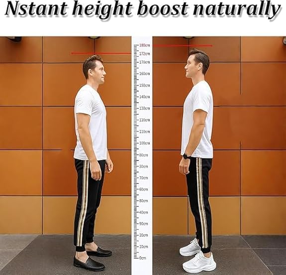 Tallure Sneakers Women Men, Invisible Internal Height Increase-1.6/2.4/3.2/4.1 Inches Athletic Casual Shoes4