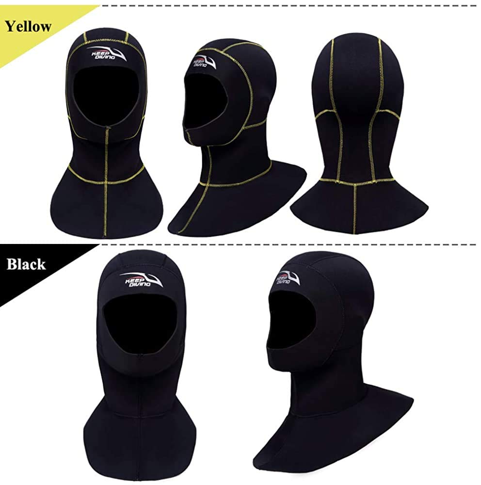 Neopreen Wetsuit Hood Duikkap 3 mm 5 mm voor Mannen Neopreen Wetsuit Hood Duikkap 3 mm 5 mm voor Mannen