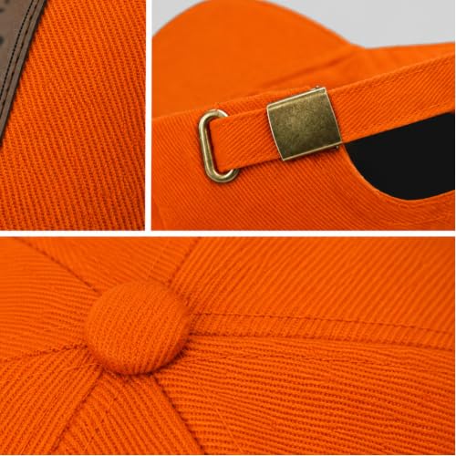 Image of Cap for Men Women Topi Unisex Head Branded Boy's Girl's Caps Adjustable Strap Summer Sports Cricket Gym Dance Cotton Free Size