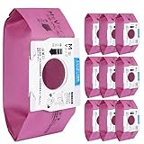 Flammi 掃除機 交換用紙パック パナソニックと互換性 AMC-NC6 M型Vタイプに対応 掃除機 真空バッグ 取り替え 抗菌防臭10枚入り