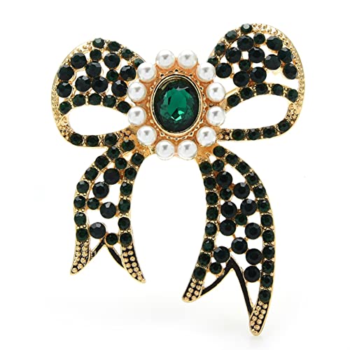 Broches à fleurs en strass et bijoux de mode haut de gamme - 3