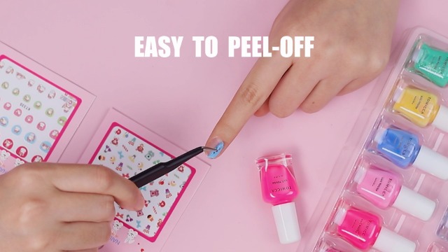 Amazon.com : TOMICCA Kids Nail Polish Sets, 18 Pcs 100% Non Toxic