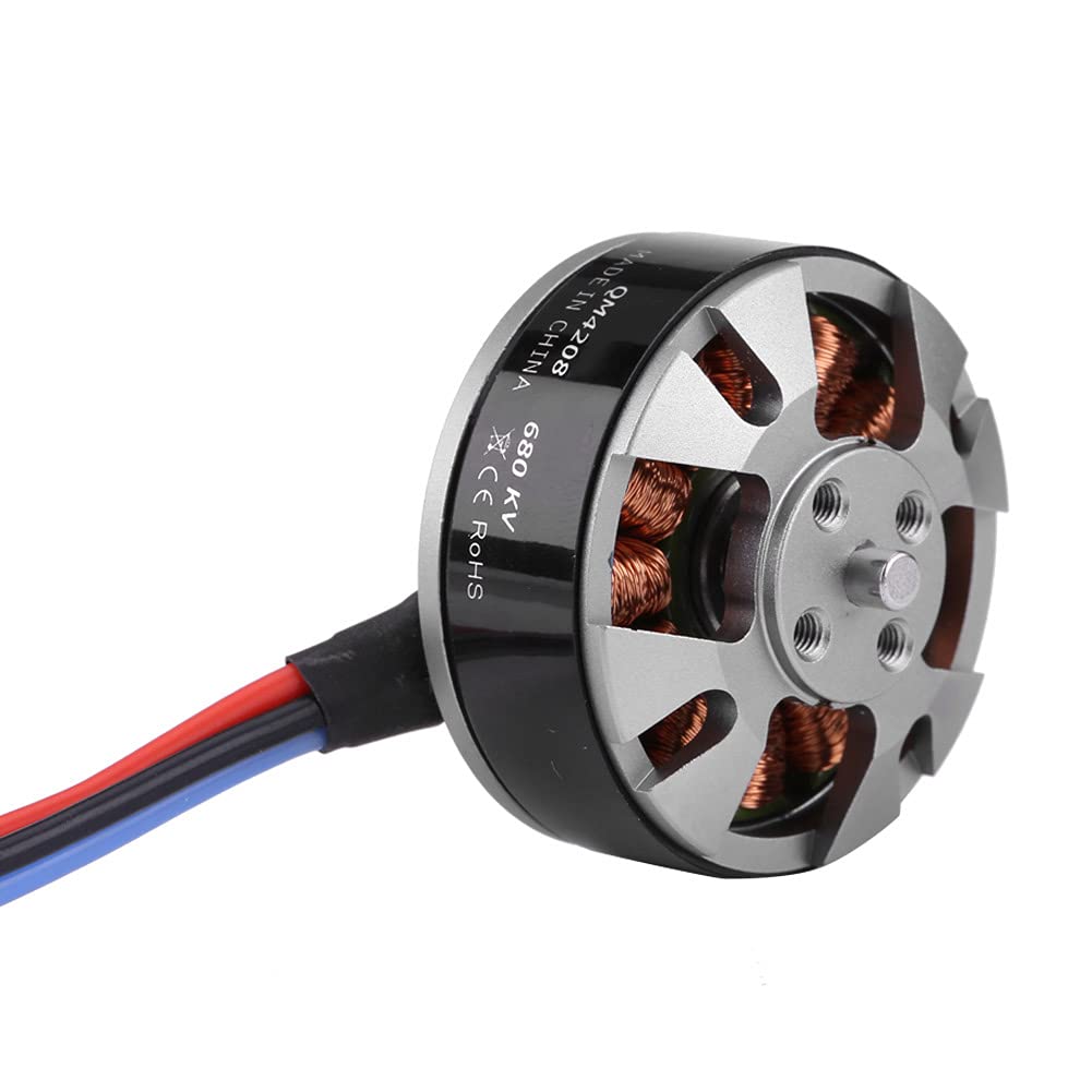 1pc QM4208 380/680KV Parte motore brushless da corsa per quadricottero 3508 550 650 680 FPV (CW680KV)
