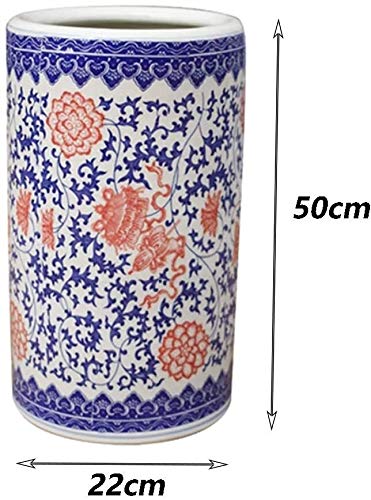 Support libre porte-parapluies rond en céramique pour rangement entrée