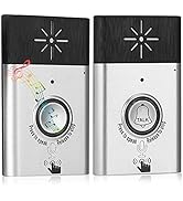 Wireless Intercom Doorbells Two Way Portable Walkie Talkie Operating at Over 600 feet for Home an...