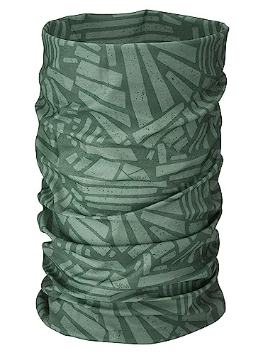 Rab Neck Tube - Polaina de microfibra de secado rápido para esquí, senderismo y escalada, color verde pizarra/azul glaciar, talla única