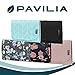 PAVILIA Travel Jewelry Case Organizer, Foldable Jewelry Travel Roll Bag, Small Jewelry Travel Pouch Wallet for Earrings, Rings, Necklaces, Bracelets, Travel Packing Accessories (Quilt Pink)