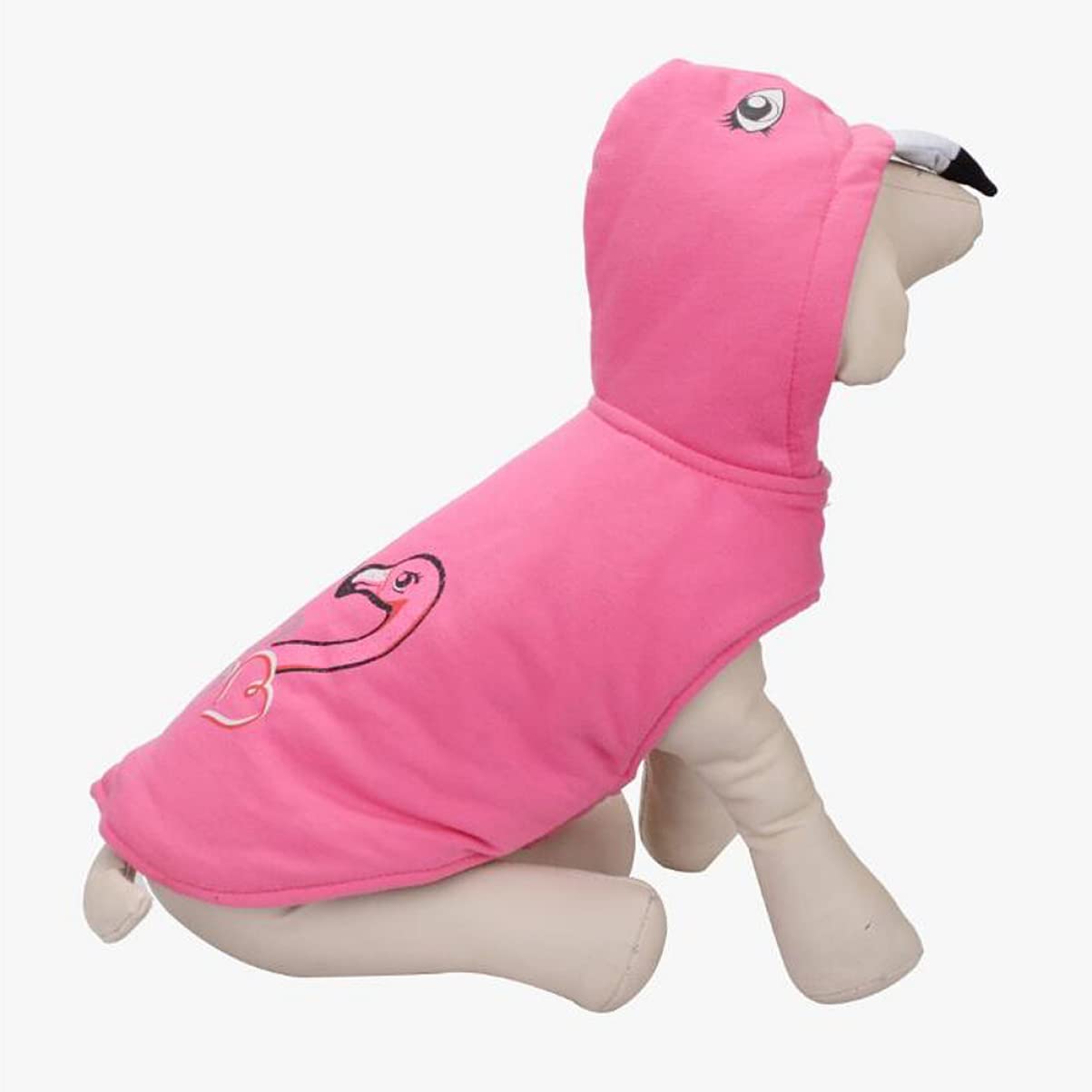 Amosfun 3 Stücke Dicke Warme Haustier Weste Für Katzen Hunde Flamingo Muster Outdoor Sport Tragen Größe Große