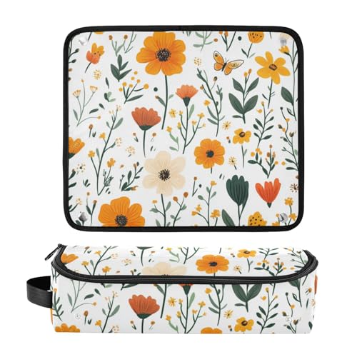 Bolso organizador para herramientas de cabello y tapete resistente al calor miniatura 3