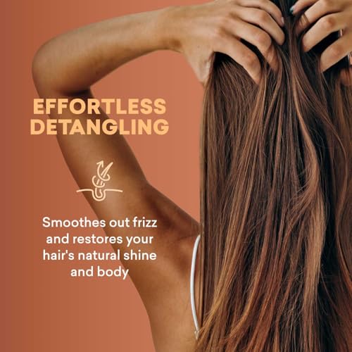 Just Nutritive Leave in Conditioner/Multitasking Leave In for All Hair Types/Pure ingredients fight frizz, split ends and creates radiant healthy shine