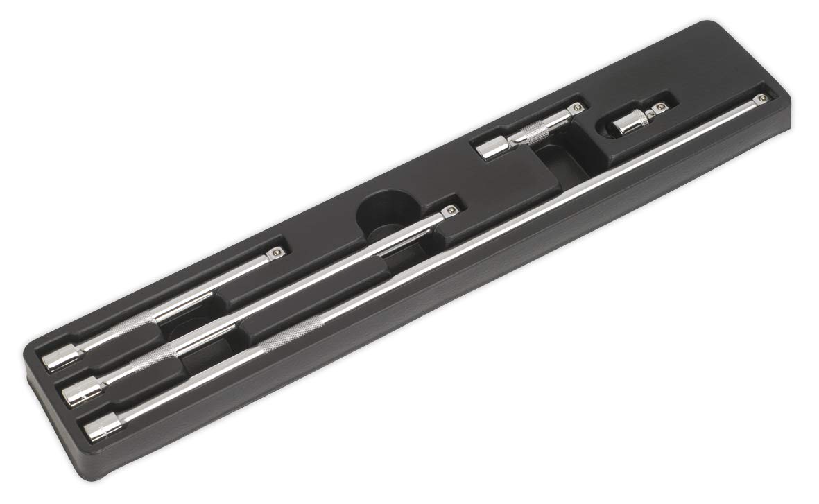 Sealey AK767 Wobble Extension Bar Set 5pc 3/8"sq Drive