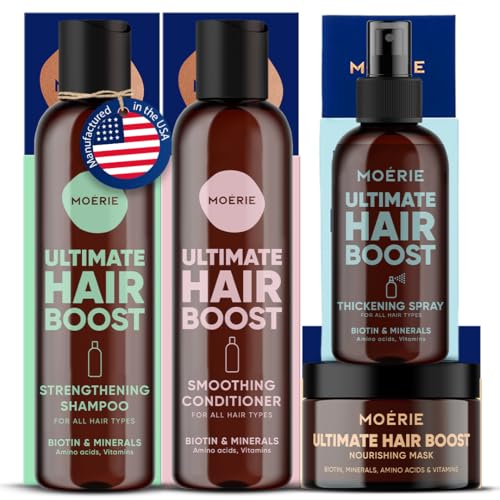 Moerie-Shampoo-and-Conditioner-Plus-Hair-Mask-and-Spray-Mega-Pack--The-Ultimate-Growth-Care--For-Longer-Thicker-Fuller-Hair-Volumizing-Products--Paraben-Silicone-Free-4-items Moerie Shampoo and Conditioner Plus Hair Mask and Spray Mega Pack – The Ultimate Growth Care – For Longer, Thicker, Fuller Hair - Volumizing Products – Paraben & Silicone Free - 4 items - Image 1