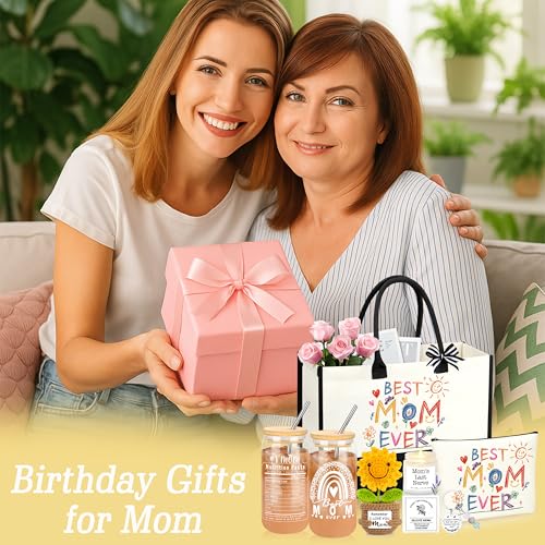 Mom Birthday Gifts Moms Birthday Gift Ideas Basket for Mama Mother from Daughter Son Child Christmas Gifts for Mom - Image 3