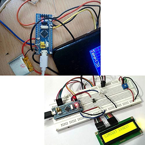 DAOKI 2Pcs STM32 STM32F103C8T6 Development Board ARM Minimum System Module for Arduino DIY Kit with Dupont Cable, Micro USB Cable