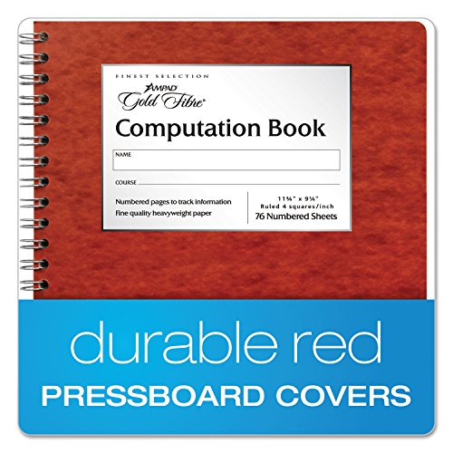 Ampad 22-157 Computation Book, 4X4 Quad Ruled thumb #4