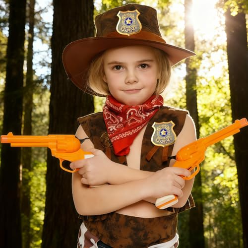 2 Stück Polizeimarke, Metall Polizei Zubehör Set Polizeimarke Kinder Polizei Kostüm Zubehör Dienstgrads Abzeichen, Rollenspiel Zubehör Polizei Marke zum Anstecken für Karneval Cosplay
