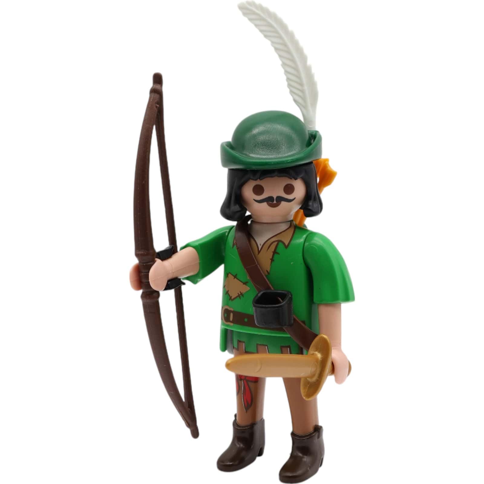 Kompletny zestaw i pojedyncze figurki do Playmobil Figures, seria 27 (71760), wszystkie 12 oryginalnych figurek, nowe opakowanie (009 - Robin Hood)
