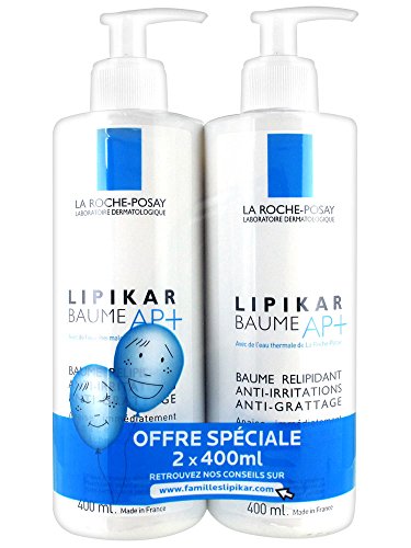 LA ROCHE POSAY LIPIKAR BAUME AP 400 ML X 2 UNIDADES LOTE