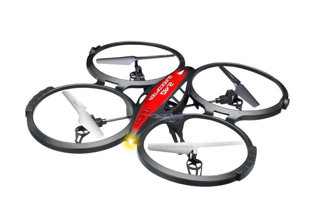 HIMOTO Drone quadricottero Spider Radio 2.4ghz Batteria 500mah 360°