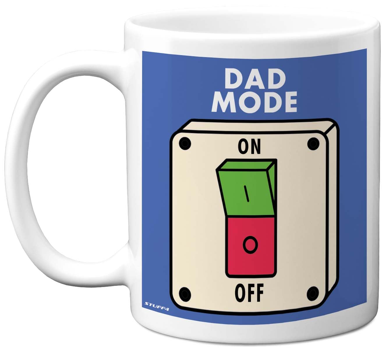 Stuff4 Men's Dad Funny Birthday Mug For - Mode - Novelty Birthday Mugs Present Gifts For Father Dy, 11Oz Ceramic Coffee Humour Joke Banter Cup