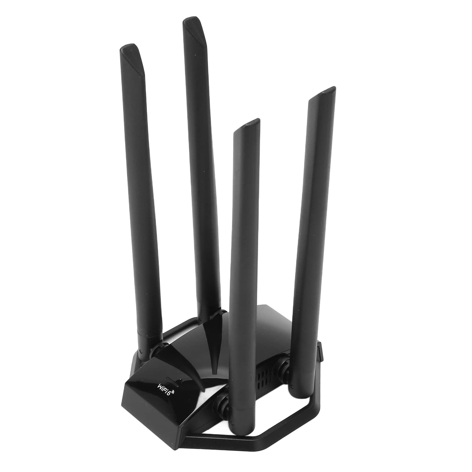 Adattatore WiFi 1800 Mbps, Adattatore di Rete Wireless USB 3.0 da 2,4 GHz 5 GHz con 4 Antenne per PC Desktop, Supporto WPA3 WiFi6 10, 11