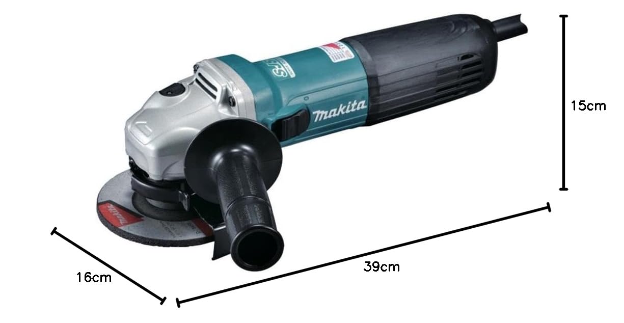 Makita Winkelschleifer 115 mm, 1,400 W, GA4540C