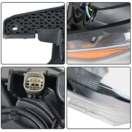 Silscvtt Replacement for 2019 2020 2021 2022 Chevy Spark LS/LT Headlight Halogen Type Bumper w/o DRL Type Headlamp Left Driver Side by Silscvtt - Used condition - Image 7