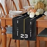 Meugesoi Flugzeug Tischläufer Abwaschbar Flugzeug Runway Tischläufer Esstisch Deko Flughafen Landebahn Runner 40x240 cm Für Küche Table Couchtisch Geburtstag Party Hochzeit Tischdeko