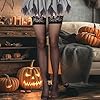 Black Stockings,Womens Socks & Tights,Hold Up for Women,Hold ups,Thigh High,hold Up for Sexy Women's Hold-up,Pantyhose,Knee High up Sexy Lace Hold-up - Anti-Skid Silicone Silk Silky Thigh High Scks #4