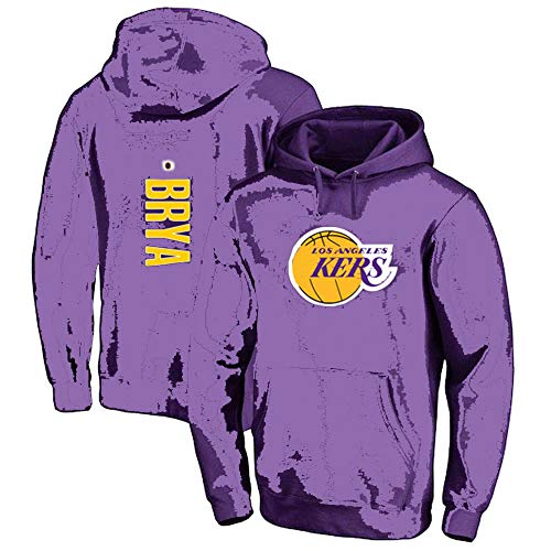 Hanbao Sudadera con Capucha De Baloncesto Ropa Deportiva De Baloncesto Sudadera (Purple, M)