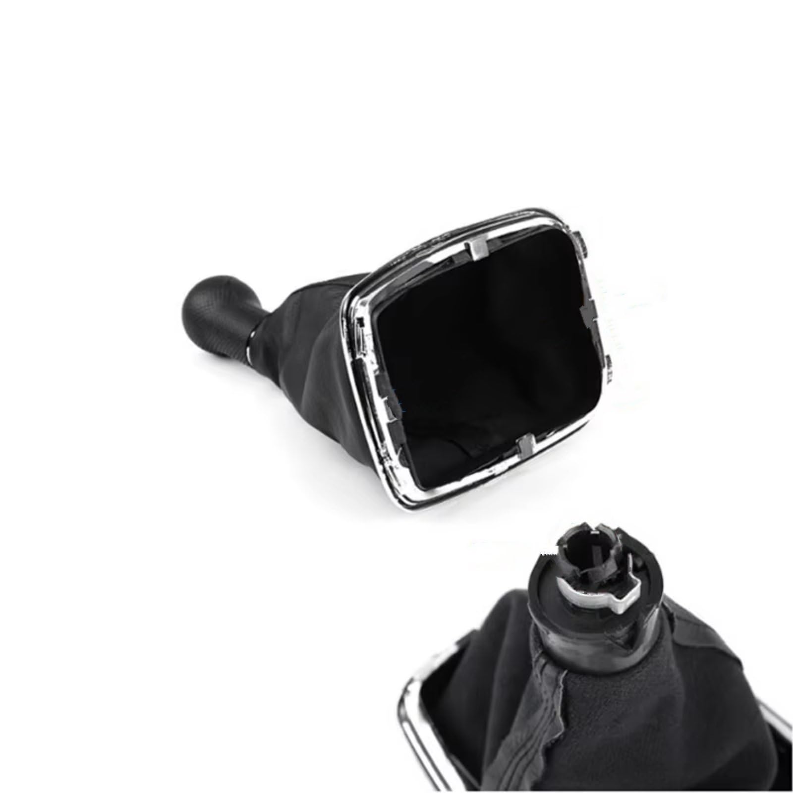 HILLAR Car Gear Stick Knob for VW for Bora for Jetta 4 for GTI MK4 for Golf 4 1999-2005 5 Speed 6 Gear 12mm 23mm Car Gear Shift Knob Caps(5speed 12mm)