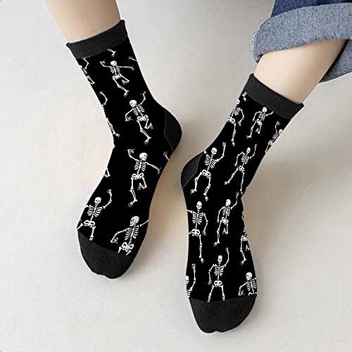 Image of Crew Socks for Woman Size 6-8 Tropical Wildlife Bright Teal Girls Socks