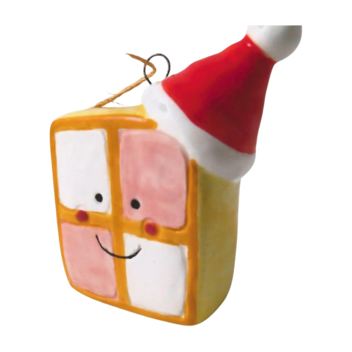 Giftware Trading Multicolor Battenburg Cake Christmas Tree Decoaration