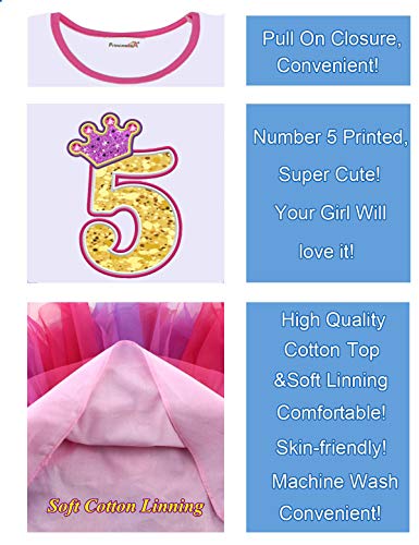 Spring/Autumn Birthday Party Princess Unicorn Girl Dresses Girls Outfits4